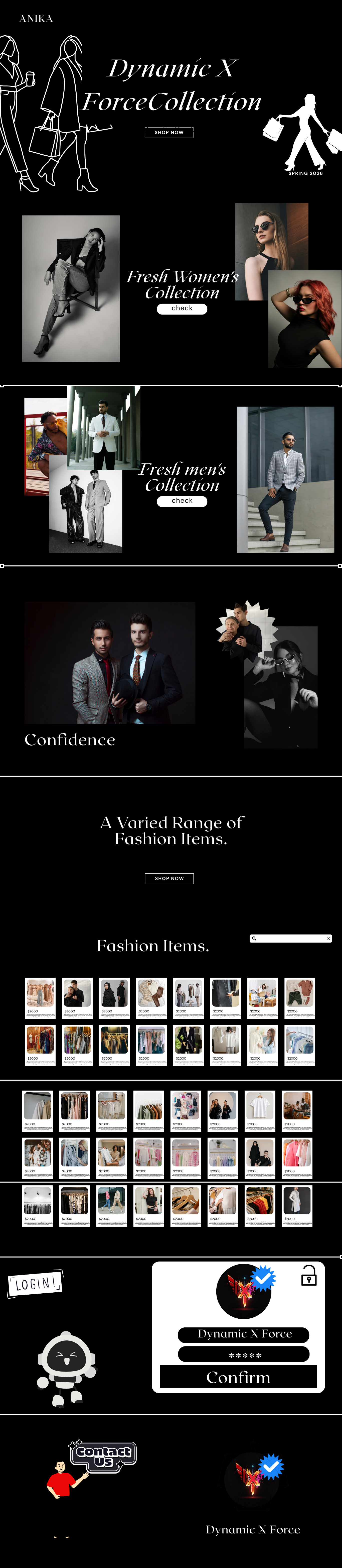 Corporate Website UI